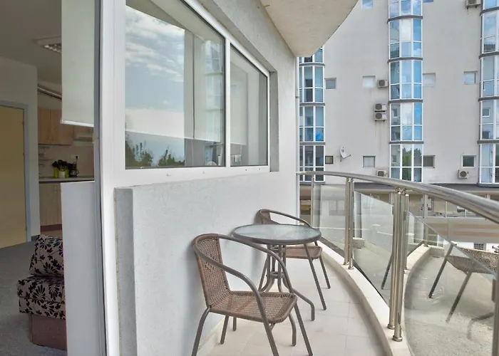 Apartment евксиновград, една спалня - безплатен паркинг,